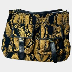Bueno Carry-on Bag Rich Ornate Tapestry Hand Shoulder Retro Academia Overnight
